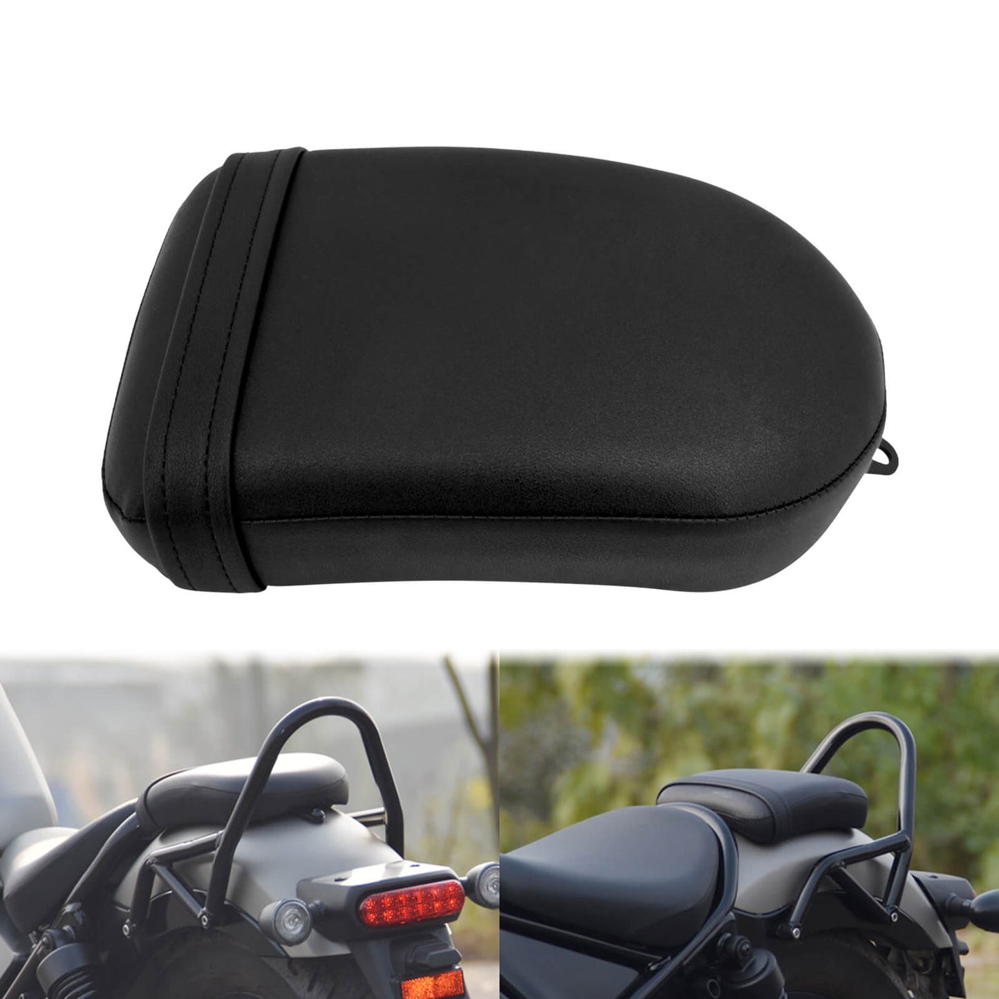 Motorcycle Rear Passenger Seat Pad Cushion Fit Honda | HCmotorku