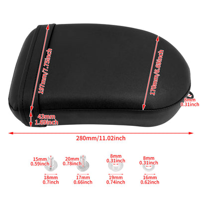 Motorcycle Rear Passenger Seat Pad Cushion Fit Honda | HCmotorku