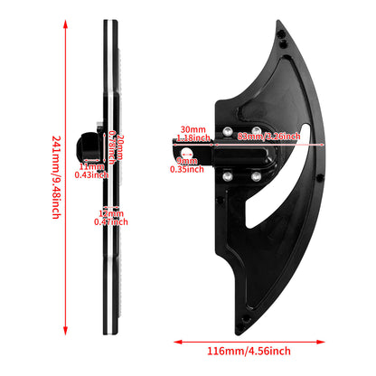 Driver Passenger Floorboards Shift Lever Brake Arm Shifter For FLH 2014 | HCmotorku