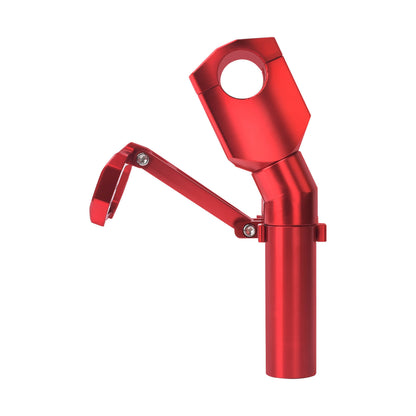 IN000102 HCmotorku Red 8” Handlebar Riser with Speedmeter Instrument Panel for Harley Softail ‘18-’24 Street Bob Low Rider