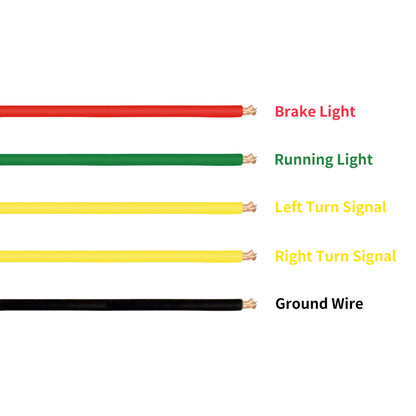 LED Rear Fender Tip Lights for Harley Touring Models | HCmotorku