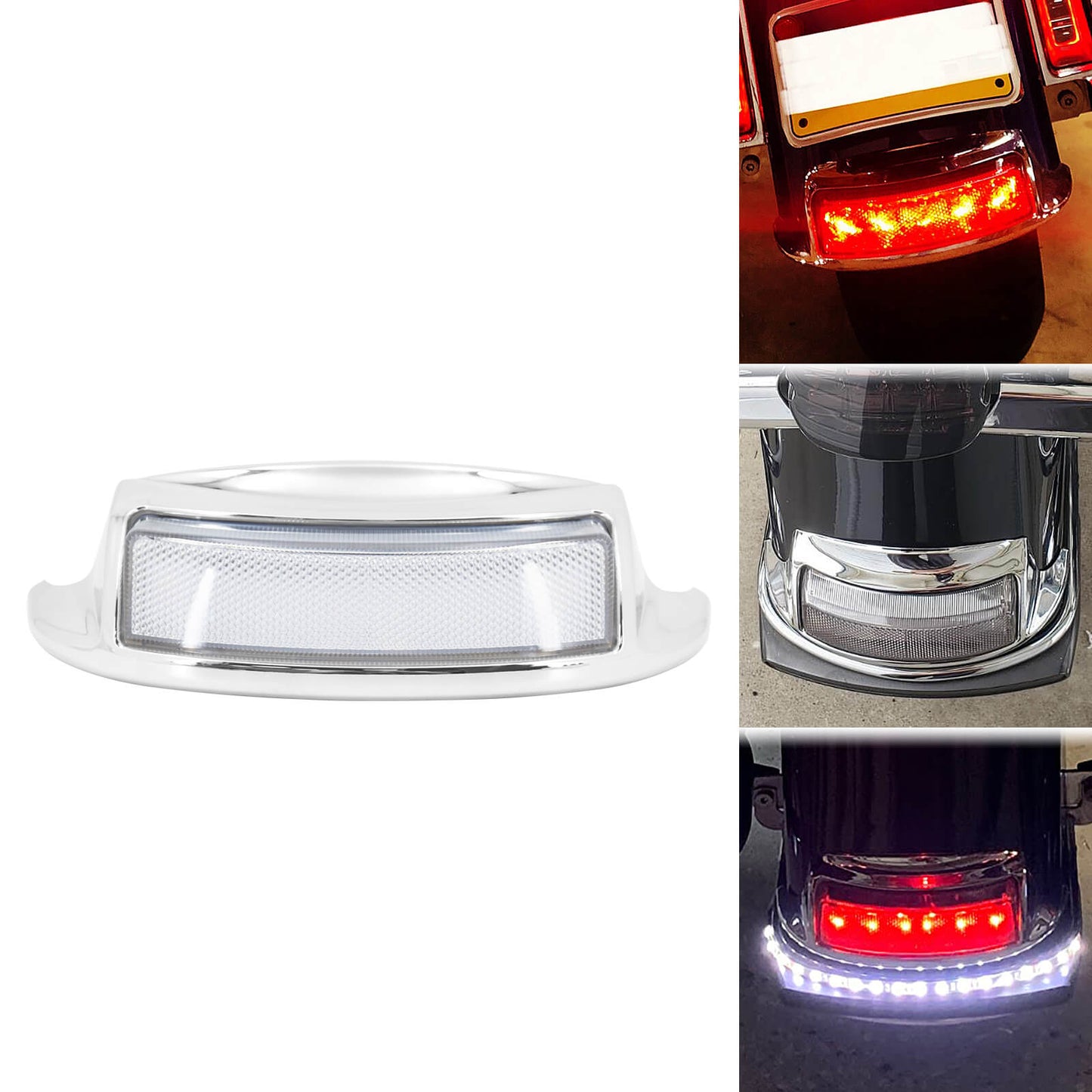 LED Rear Fender Tip Lights for Harley Touring Models | HCmotorku