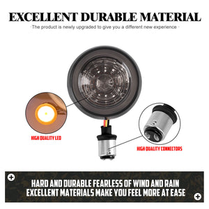 LA022203_HCmotorku_Front 1157 Turn Signals Insert Brake Signals for Harley Softail Touring Sportster Dyna
