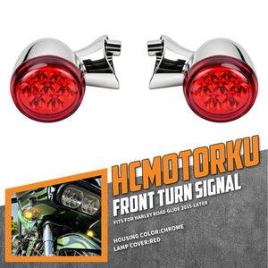 LA023203 HCmotorku Turn Signal Brake Lights for Harley Touring Road Glide '15-Up Installation