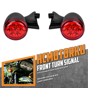 LA023206 HCmotorku Turn Signal Brake Lights for Harley Touring Road Glide Installation