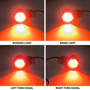 LA023206 HCmotorku Turn Signal Brake Lights for Harley Touring Road Glide