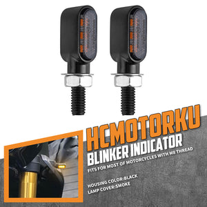 LA023301_HCmotorku_Universal M8 Thread LED Turn Signals for Harley Indian Honda Black-Smoke
