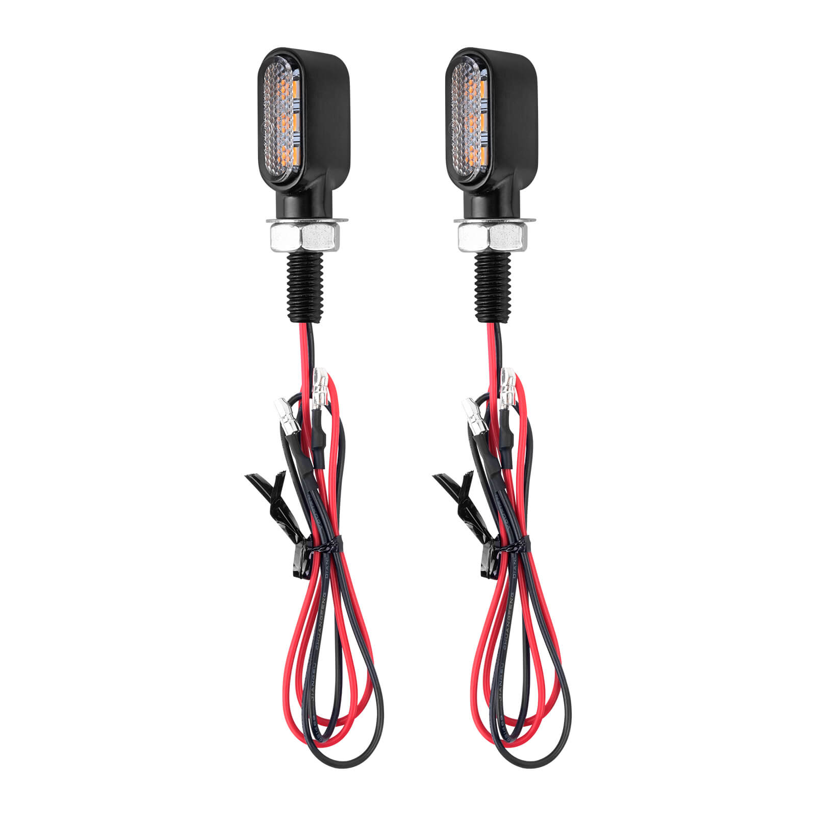 LA023302_HCmotorku_Universal M8 Thread LED Turn Signals for Harley Indian Honda Black-Clear
