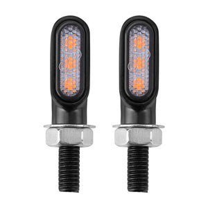 LA023302_HCmotorku_Universal M8 Thread LED Turn Signals for Harley Indian Honda Black-Clear