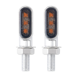 LA023303_HCmotorku_Universal M8 Thread LED Turn Signals for Harley Indian Honda Chrome-Smoke