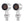 LA023702_HCmotorku_Chrome-Smoke LED Universal Front&Rear Turn Signals Mini Lights for Harley Honda Kawasaki