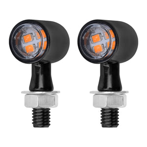LA023703_HCmotorku_Black-Clear LED Universal Front&Rear Turn Signals Mini Lights for Harley Honda Kawasaki