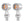 LA023704_HCmotorku_Chrome-Clear LED Universal Front&Rear Turn Signals Mini Lights for Harley Honda Kawasaki