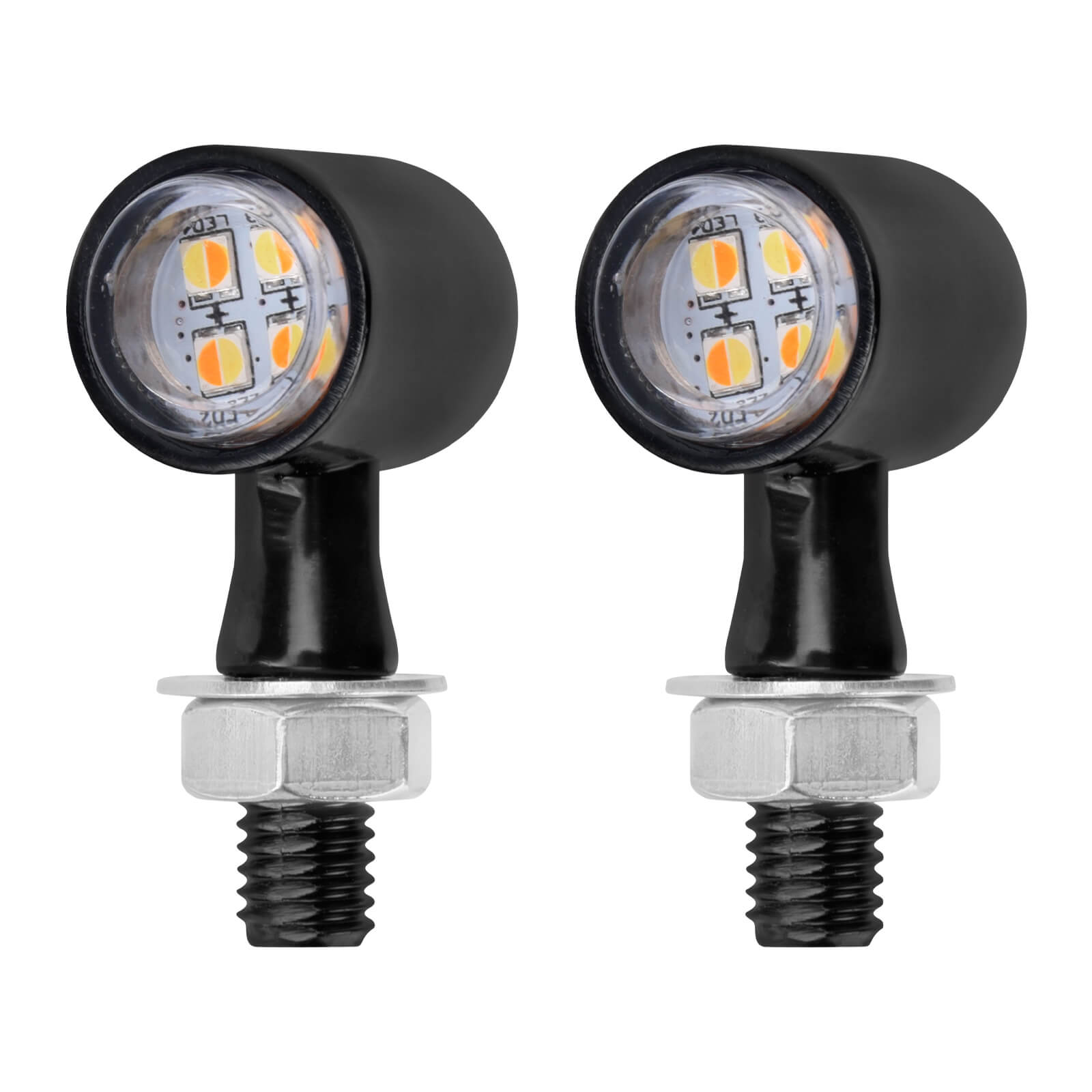 Premium 2-in-1 Mini LED Motorcycle Indicators & Brake Lights for Harle ...
