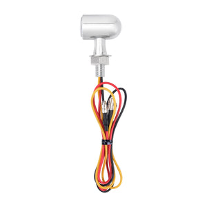 LA023711 HCmotorku Chrome-Clear 2-in-1 Mini LED Motorcycle Indicators & Brake Lights for Harley Honda