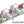 LA023711 HCmotorku Chrome-Clear 2-in-1 Mini LED Motorcycle Indicators & Brake Lights for Harley Honda