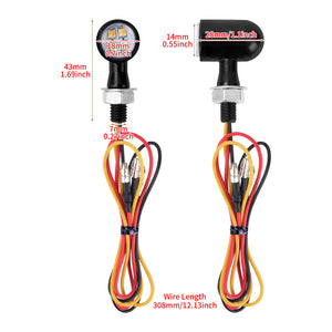 LA0237_HCmotorku_Mini LED Indicators & Brake Lights for Harley Size
