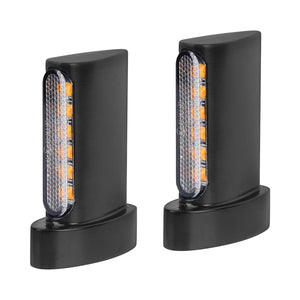 LA023802_HCmotorku_Black-Clear Universal Mini Turn Signals Light for Harley Sportster XL ‘92-’22 Honda Yamaha
