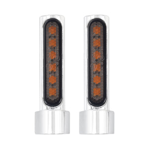 LA023804_HCmotorku_Chrome-Smoke Universal Mini Turn Signals Light for Harley Sportster XL ‘92-’22 Honda Yamaha