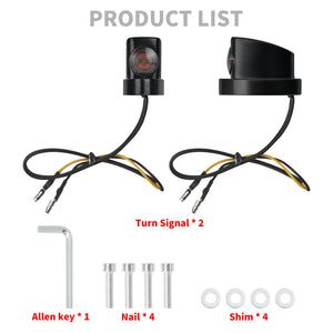 LA023901 HCmotorku LED Amber Turn Signals for Harley Sportster '92-'22 product List