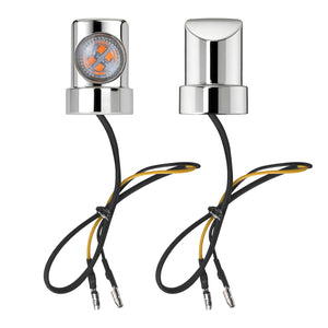LA023903_HCmotorku_High-Intensity Micro LED Amber Turn Signals for Harley Sportster '92-'22 Chrome-Clear