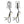 LA023908_HCmotoku 2-in-1 Micro Rear Turn Signals Indicators For Harley Sportster XL ‘92-’22 chrome-clear