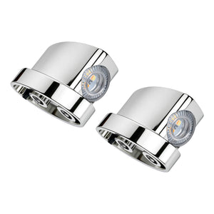 LA023908_HCmotoku 2-in-1 Micro Rear Turn Signals Indicators For Harley Sportster XL ‘92-’22 chrome-clear