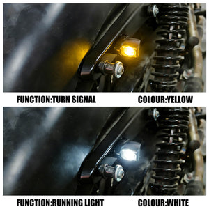 LA023911 HCmotoku Rear Turn Signals Indicators For Harley Sportster XL Effect