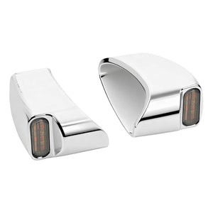 E-Mark LED Front Turn Signal Indicators for Harley Road Glide CVO '15-Up | HCmotorku
