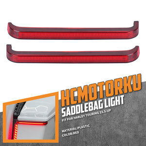 LED Flowing Brake Turn Signal Saddlebag Light For Harley Touring CVO Street Glide Road Glide ST '23-'25 | HCmotorku