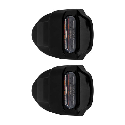 LA025101 HCmotorku LED Black Mini LED Brake Lights Turn Signal Tail Lights for Harley Dyna ‘00-’17 Softail ‘00-’25 Street Bob Fat Bob Fat Boy Heritage Classic