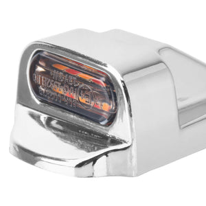 LA025102 HCmotorku LED Chrome Mini LED Brake Lights Turn Signal Tail Lights for Harley Dyna ‘00-’17 Softail ‘00-’25 Street Bob Fat Bob Fat Boy Heritage Classic Detail