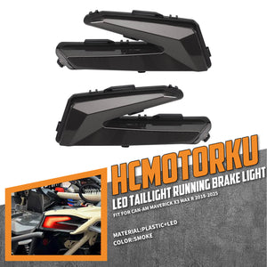 LA025201_HCmotorku_Can-Am Maverick X3 UTV LED Brake & Running Lights Smoke