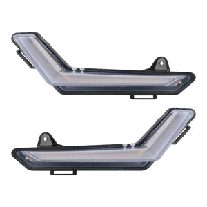 Dual-Function Front Signature Lights with Sequential Turn Signal for Can-Am Defender丨HCmotorku
