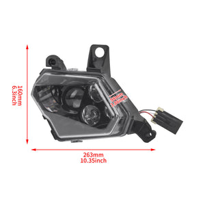 LA025401_HCmotorku_Headlamp Assembly with White DRL for Can-Am Size