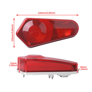 LA0255_HCmotorku_ Tail Light Lens Covers for Polaris RZR & Sportsman  Size