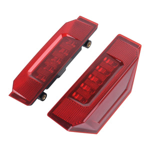 LA025701 HCmotorku High-Output 2-in-1 LED Brake & Running Lights for Polaris Ranger & General ‘13-’19 Red