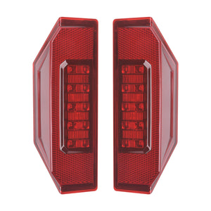 LA025701 HCmotorku High-Output 2-in-1 LED Brake & Running Lights for Polaris Ranger & General ‘13-’19 Red