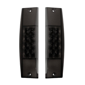 LA025802 HCmotorku Premium Off-Road LED Tail Light Upgrade for Polaris Ranger Midsize Models Smoke
