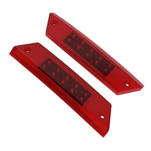LA025901 HCmotorku High-Visibility 2-in-1 LED Brake & Running Light for Polaris Ranger Red