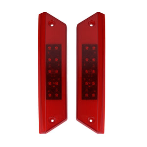 LA025901 HCmotorku High-Visibility 2-in-1 LED Brake & Running Light for Polaris Ranger Red