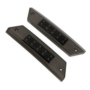 LA025902 HCmotorku High-Visibility 2-in-1 LED Brake & Running Light for Polaris Ranger Smoke