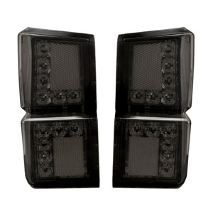 LA026002 HCmotorku Premium Custom LED Tail Light Upgrade for Polaris Ranger 1000 XP Crew Smoke