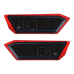 LA026301 HCmotorku Direct Fit LED Rear Taillight Assembly Replacement for Polaris RZR Models Red