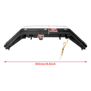 LA026501_HCmotorku_Clear LED Front Turn Signal Running Light for Polaris RZR PRO XP/XP4 Size