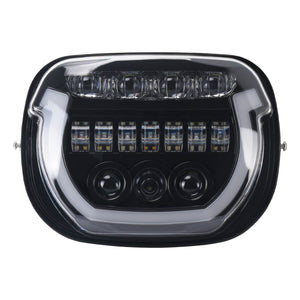 LA027001 HCmotorku Premium Custom LED Headlight with Startup Animation for Harley Street Glide ‘23-’25