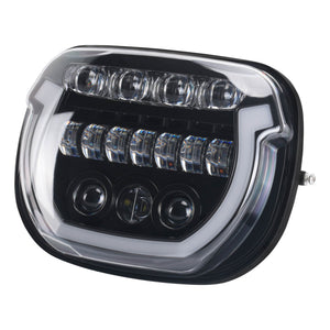LA027001 HCmotorku Premium Custom LED Headlight with Startup Animation for Harley Street Glide ‘23-’25