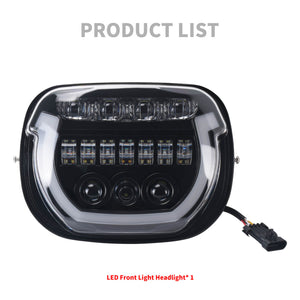 LA027001 HCmotorku Premium Custom LED Headlight with Startup Animation for Harley Street Glide ‘23-’25 Product List