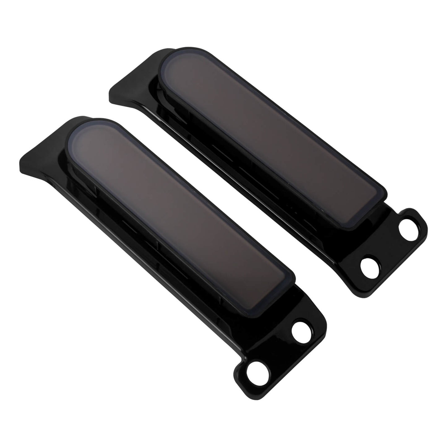 LA027102_HCmotorku_Black Housing Smoke Lens LED Saddlebag Filler Tail Lights Turn Brake Signals for Harley Touring ‘14-Up