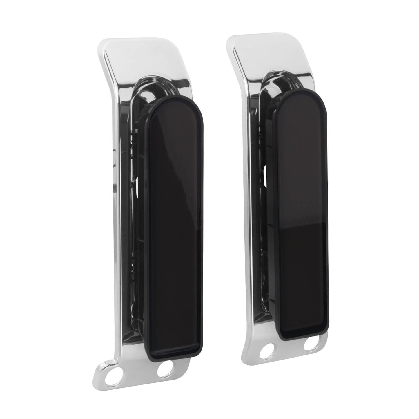 LA027104_HCmotorku_Chrome Housing Smoke Lens LED Saddlebag Filler Tail Lights Turn Brake Signals for Harley Touring ‘14-Up